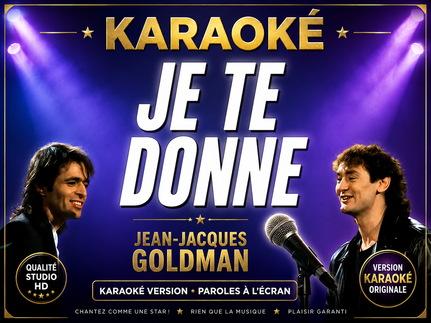 Karaoké Je te donne 